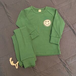 LUCKY PANDA KIDS ‘Smiley Green’ Lounge Set